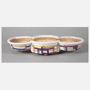 Velten-Vordamm dreipassige Pflanzschale