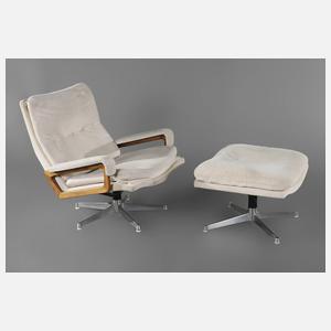 King Chair und King Pouf