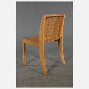 Sechs Stapelstühle Thonet