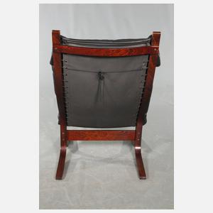 "Siesta" Lounge Chair und Ottomane