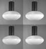 Vier Deckenlampen Design