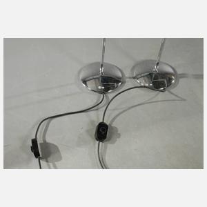 Zwei Stehlampen Flos