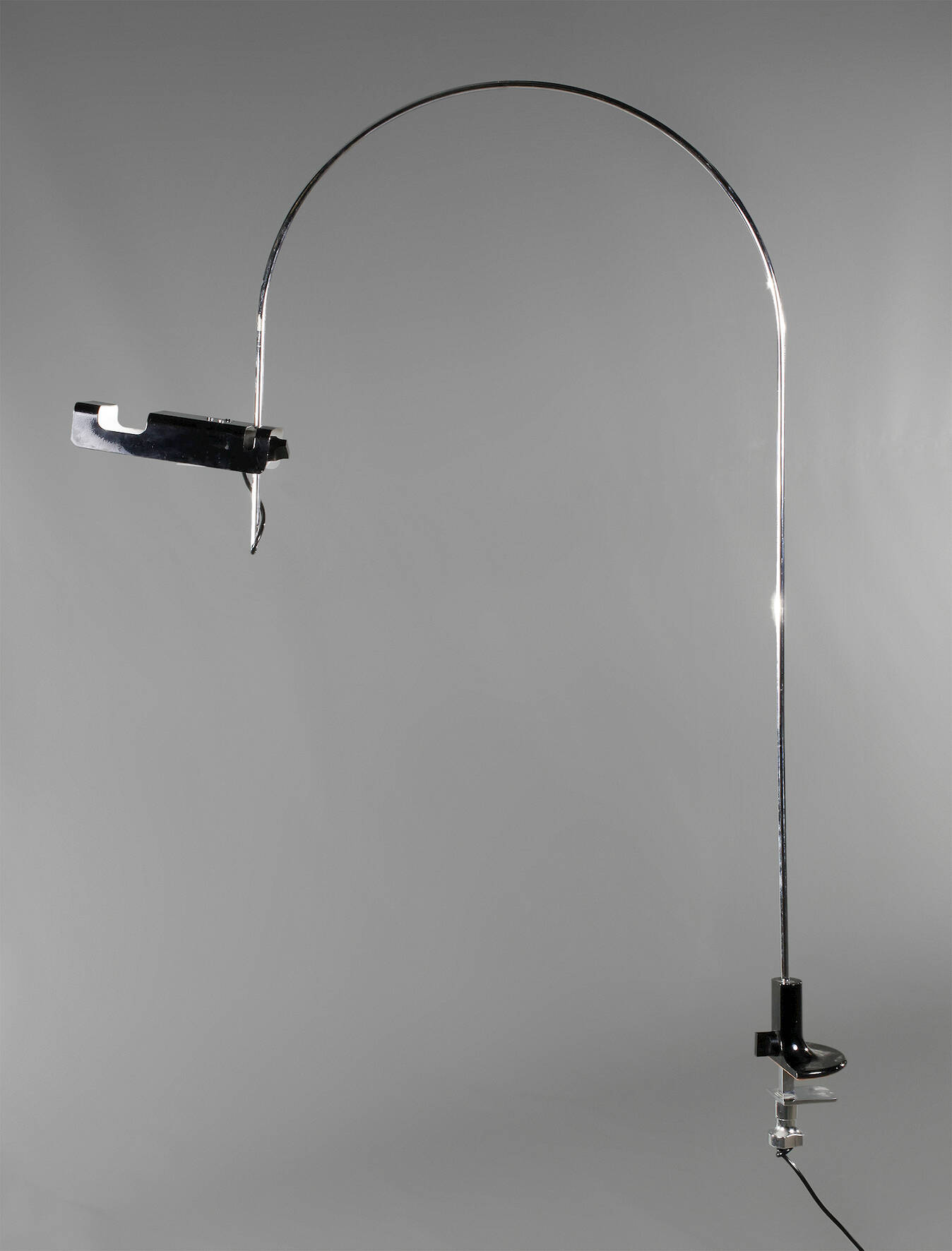 Joe Colombo große Tischklemmlampe