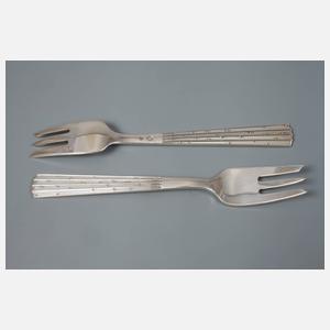 Jens H. Quistgaard sechs Kuchengabeln