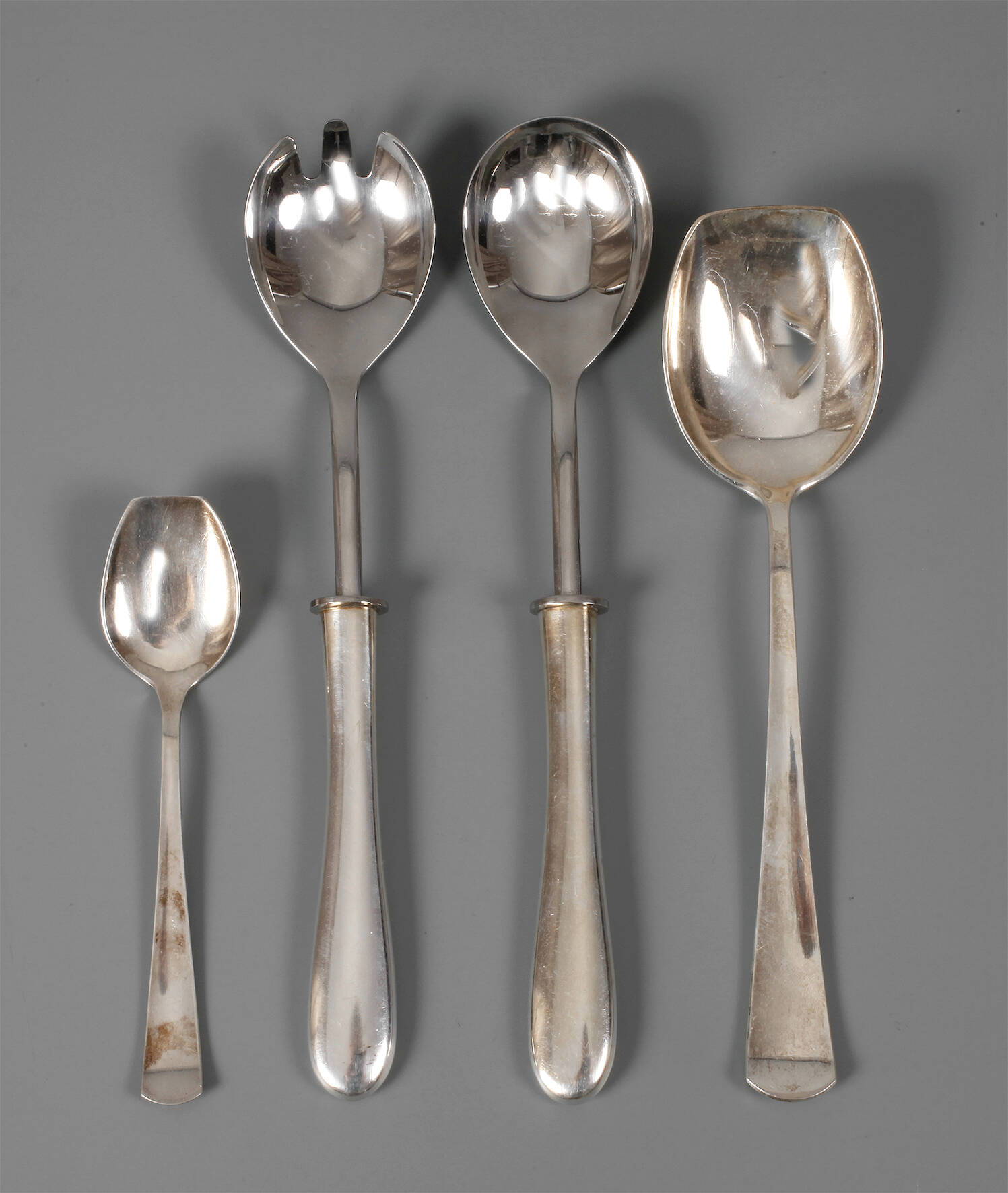 Elisabeth von Treskow vier Teile Silberbesteck