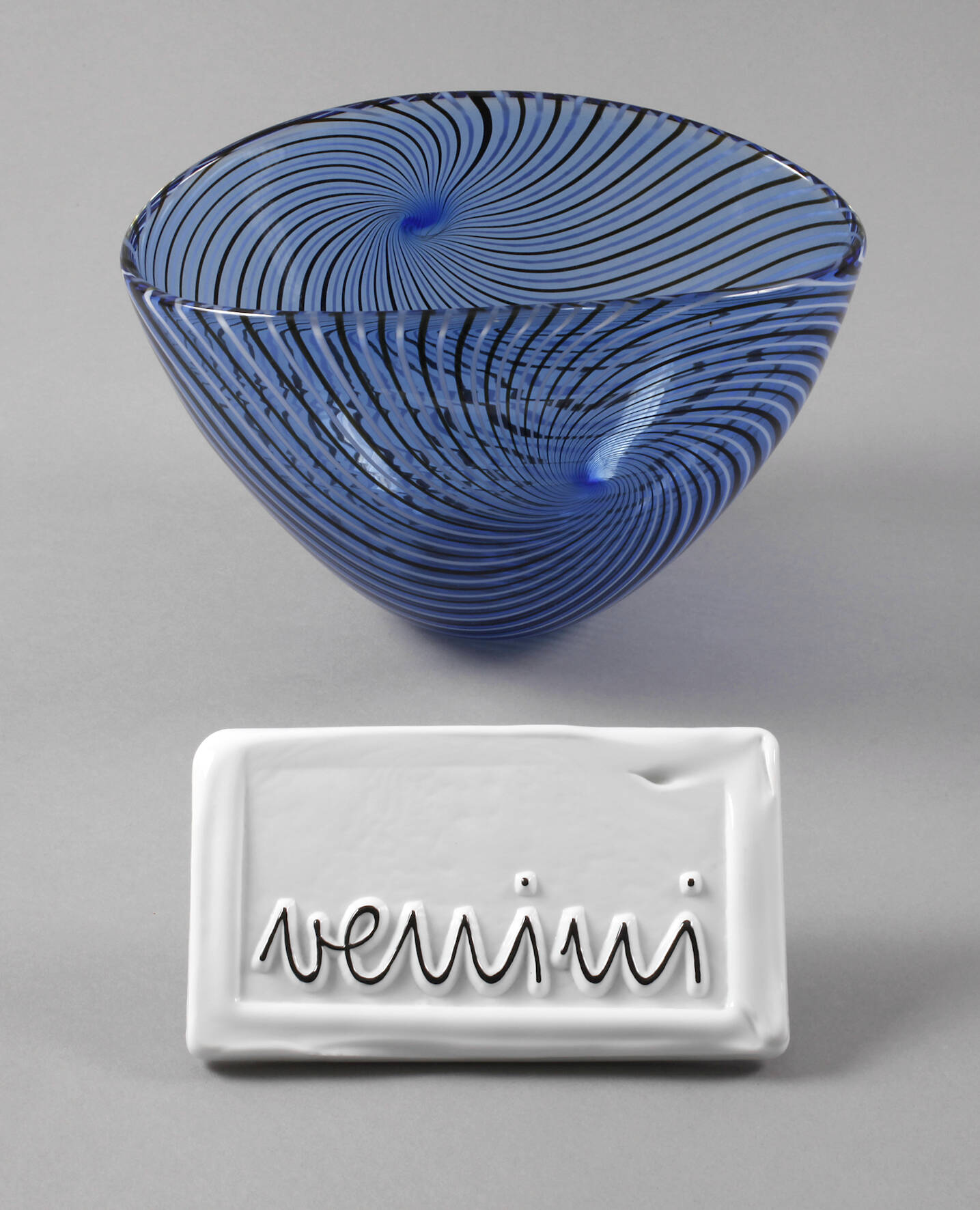 Murano Schale Seguso Viro/Aufsteller Venini