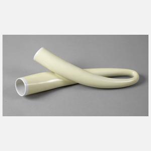 Rosenthal liegende Doppelvase