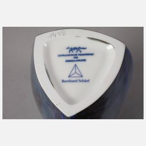 Schwarzburg Kristallglasurvase