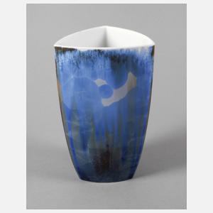 Schwarzburg Kristallglasurvase