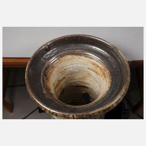 Willy Biron große Keramiksäule