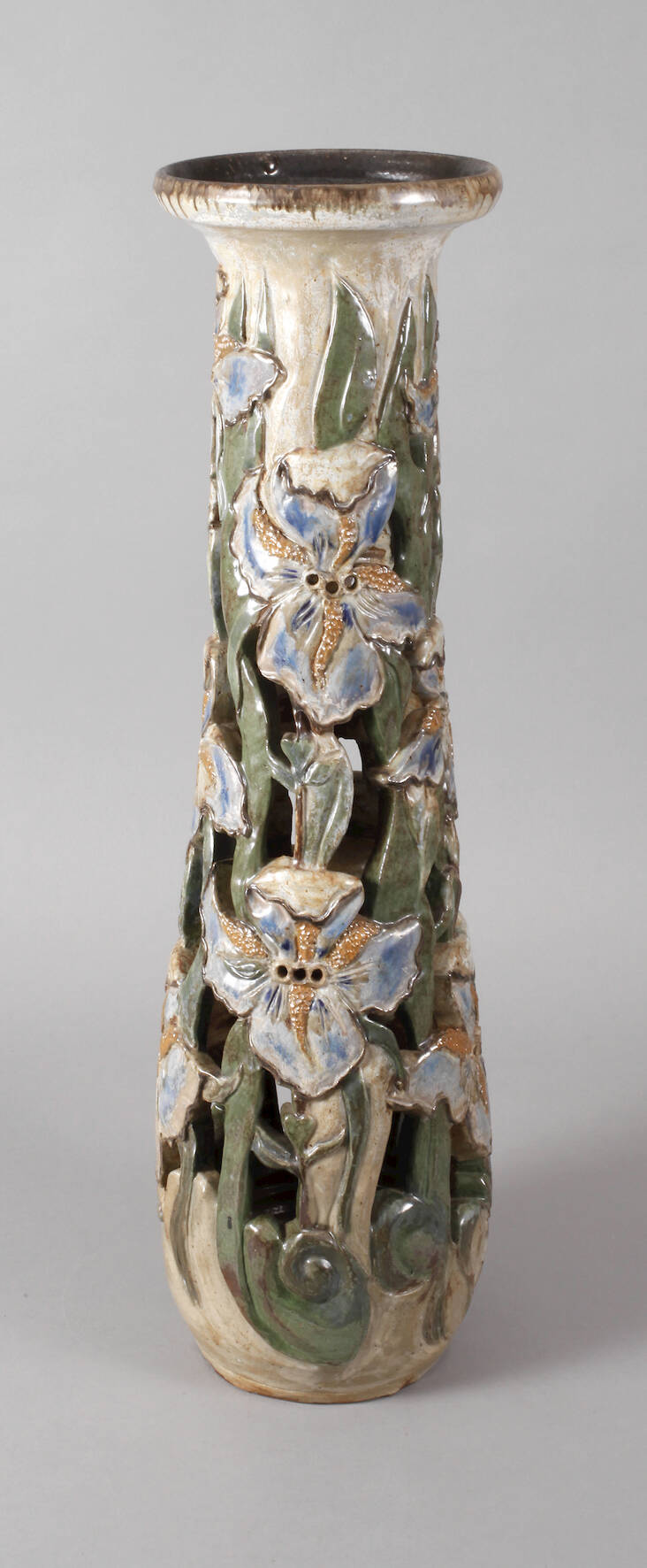 Willy Biron große Keramiksäule