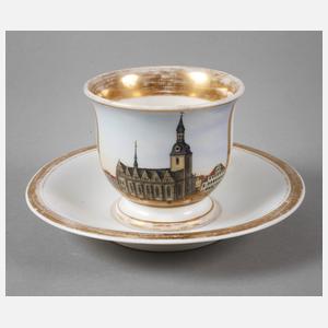 KPM Berlin Ansichtentasse Wolfenbüttel