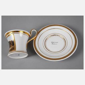 KPM Berlin Ansichtentasse "Das Schauspielhaus" Berlin