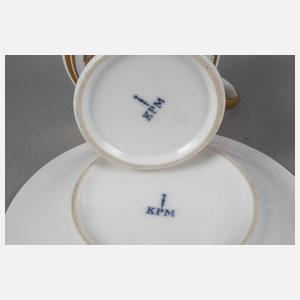 KPM Berlin Ansichtentasse "Das Schauspielhaus" Berlin