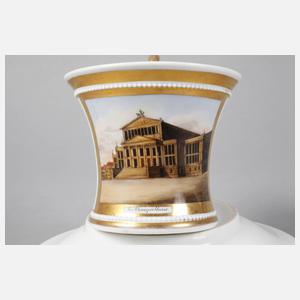 KPM Berlin Ansichtentasse "Das Schauspielhaus" Berlin