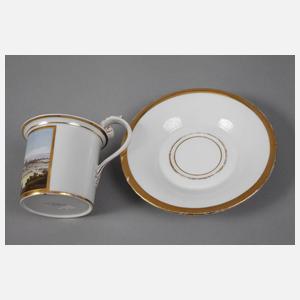 Meissen Ansichtentasse