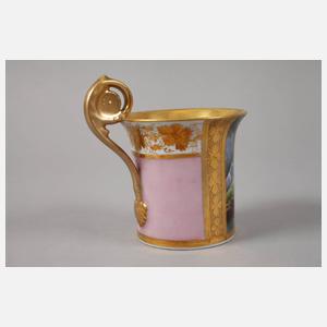 Pirkenhammer Bildtasse mit angelndem Knaben