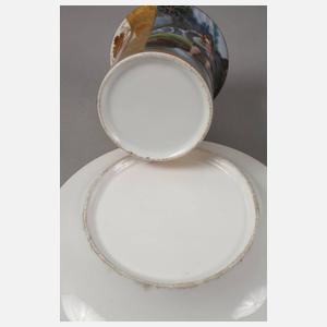 Pirkenhammer Bildtasse mit angelndem Knaben