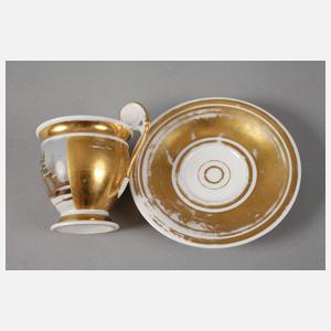 Ansichtentasse mit Winterlandschaft