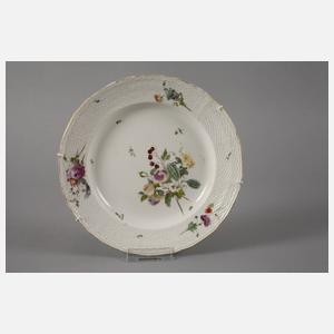 Frankenthal Paar Teller 18. Jh.