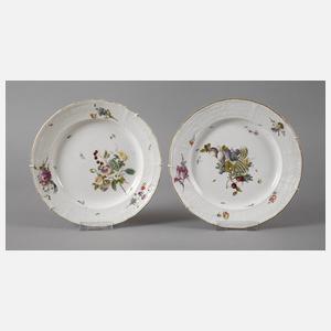 Frankenthal Paar Teller 18. Jh.