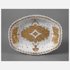 Meissen Prunkschale mit Reliefdekor
