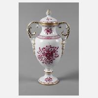 Herend Ungarn Amphorenvase "Indisch-Purpur"111