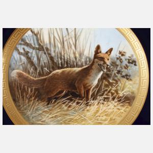 Hutschenreuther Jagdteller mit Fuchsmotiv