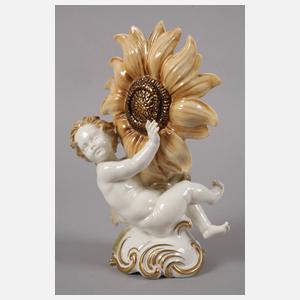 Hutschenreuther "Kind mit Sonnenblume"