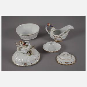 Meissen umfangreiches Prunkservice