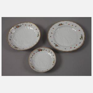 Meissen umfangreiches Prunkservice