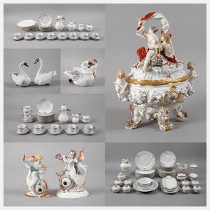 Meissen umfangreiches Prunkservice