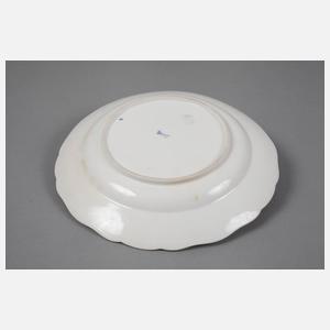 Meissen Speiseteller mit schattiertem "Zwiebelmuster"