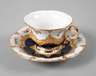 Meissen Mokkatasse mit Untertasse "B-Form"