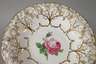 Meissen kleiner Prunkteller "Rote Rose"