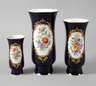Meissen drei Vasen "Amsterdamer Art"