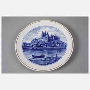 Meissen drei Ansichtenteller