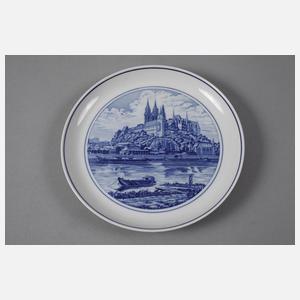 Meissen drei Ansichtenteller