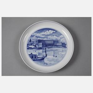 Meissen drei Ansichtenteller