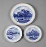 Meissen drei Ansichtenteller