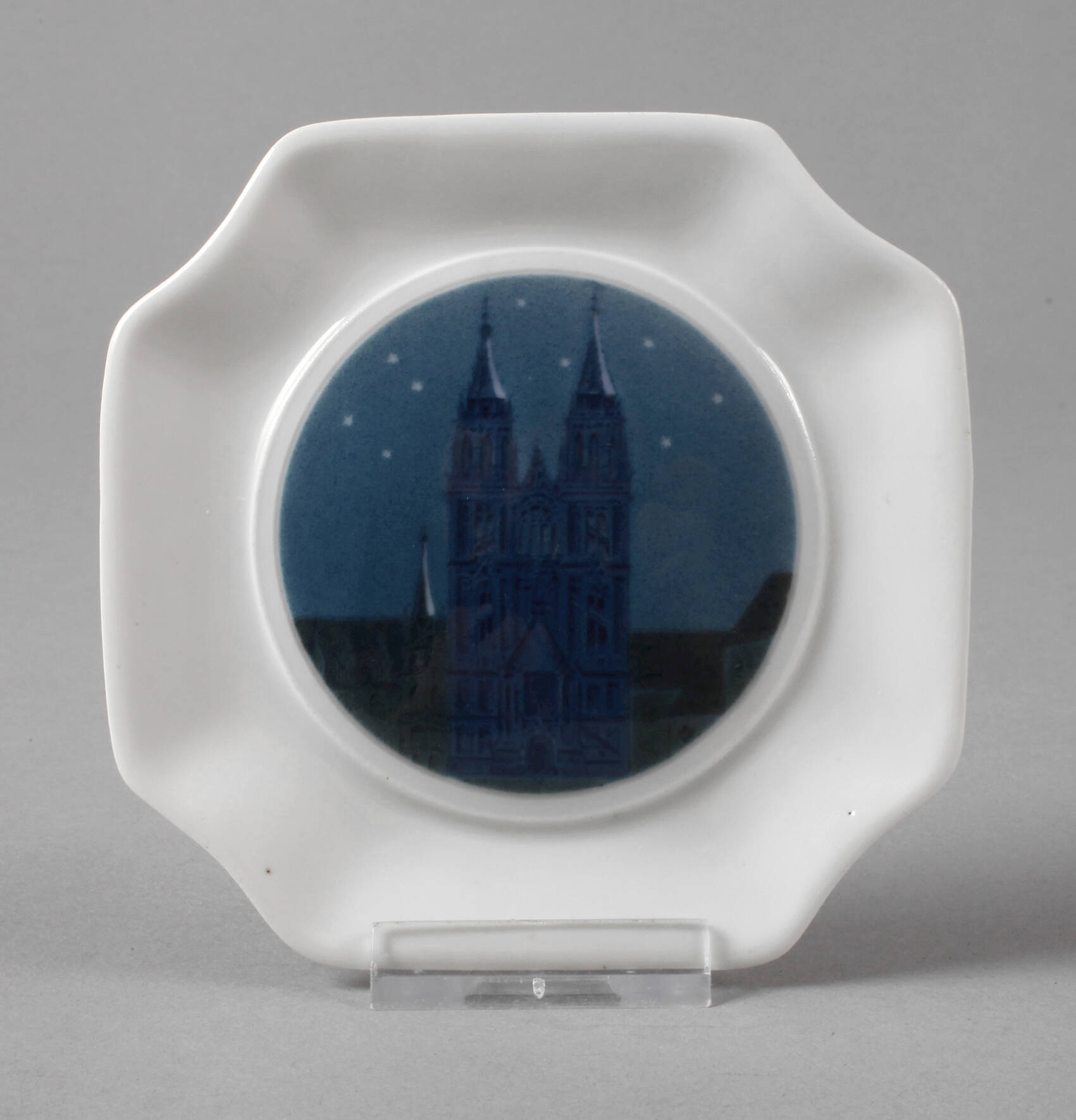 Meissen kleine Ansichtenschale Meissner Dom