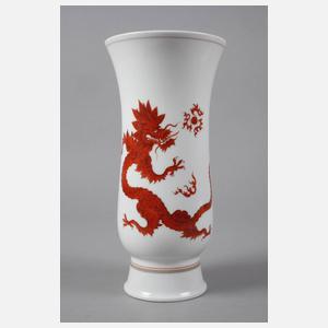 Meissen Vase mit "Mingdrache"