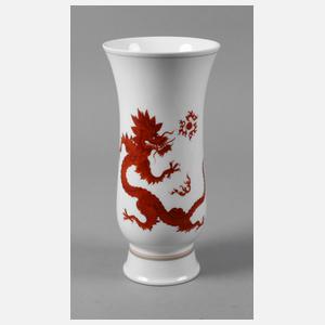 Meissen Vase mit "Mingdrache"