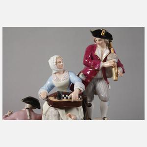 Meissen "Gärtnergruppe am Baum"