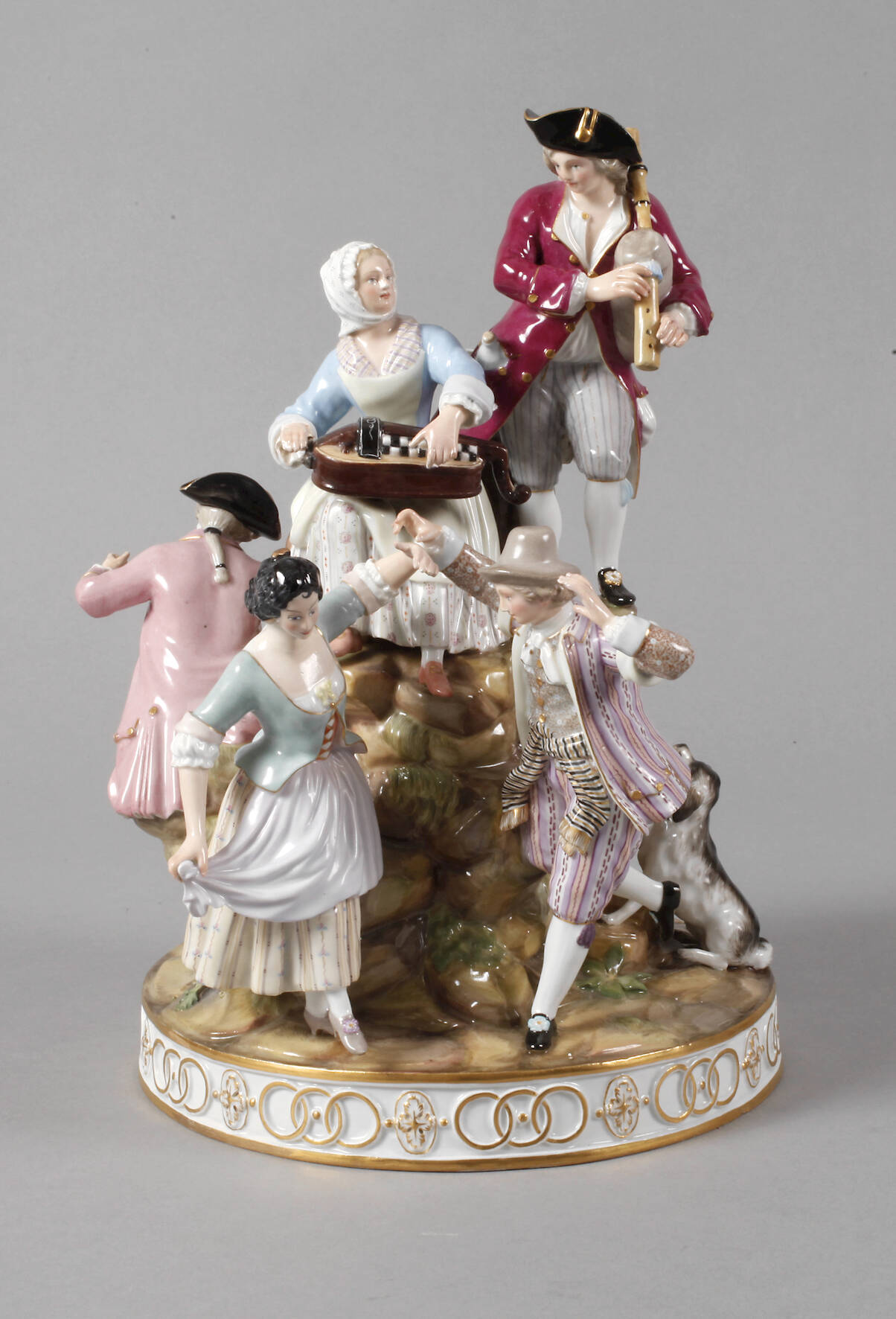 Meissen "Gärtnergruppe am Baum"