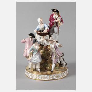 Meissen "Gärtnergruppe am Baum"