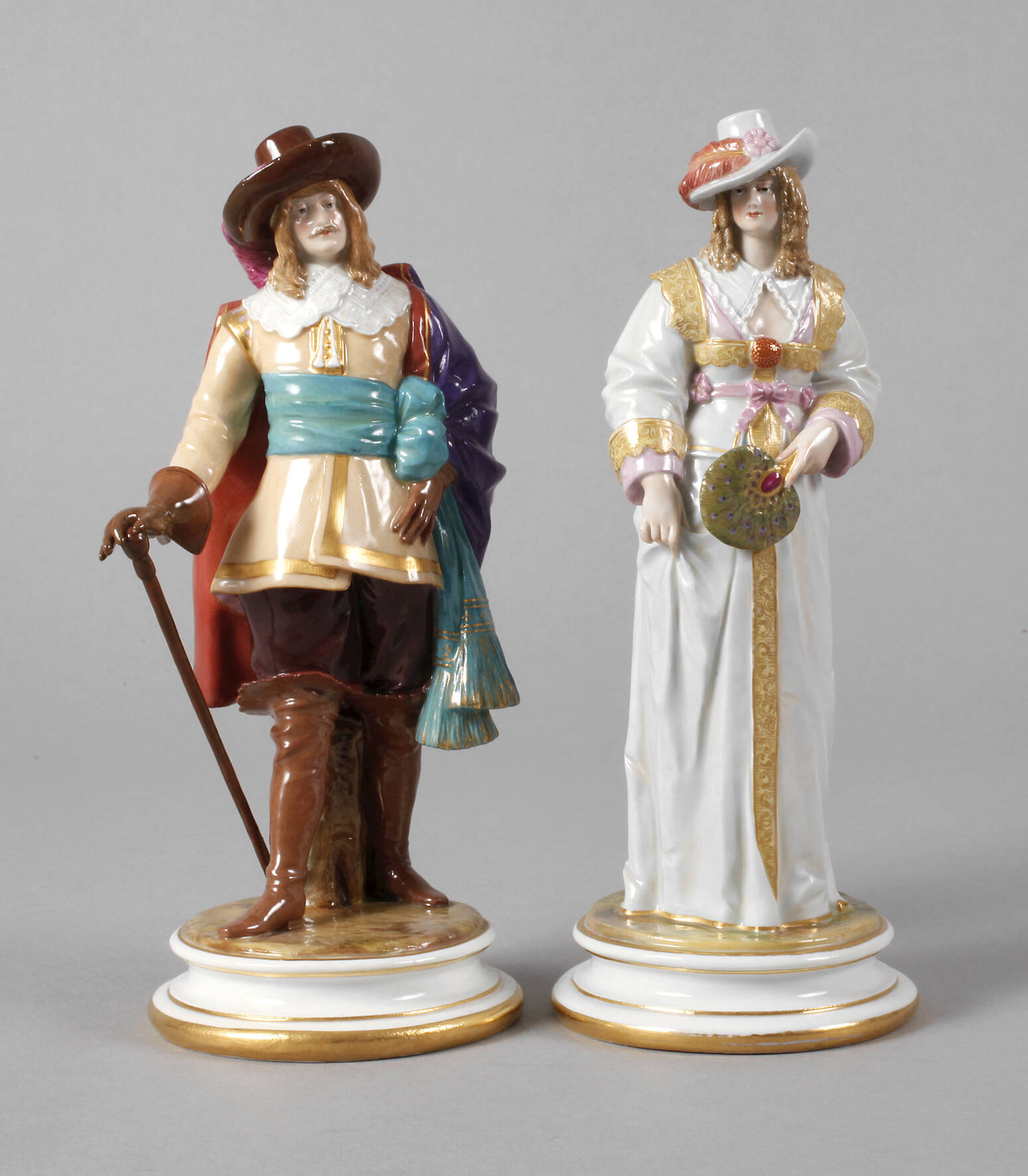 Meissen Paar Kostümfiguren