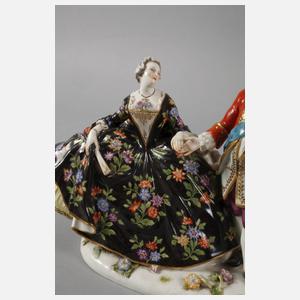 Meissen "Liebesgruppe / Der polnische Handkuss"