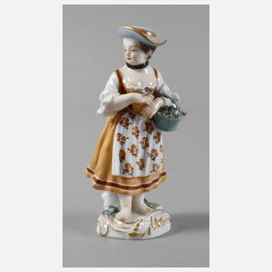 Meissen "Gärtnerkind mit Blumenkorb"
