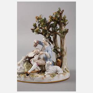 Meissen "Schäfergruppe mit Baum"